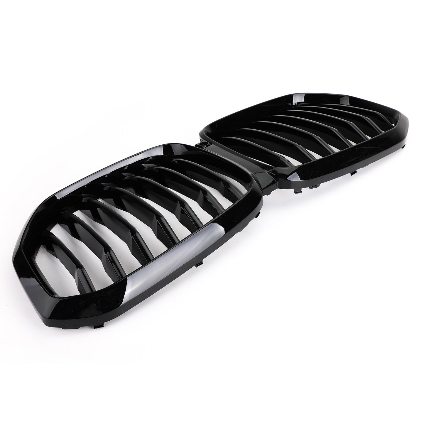 Performance della griglia di grill renale nera lucida lucida per BMW X5 G05 2018-2021