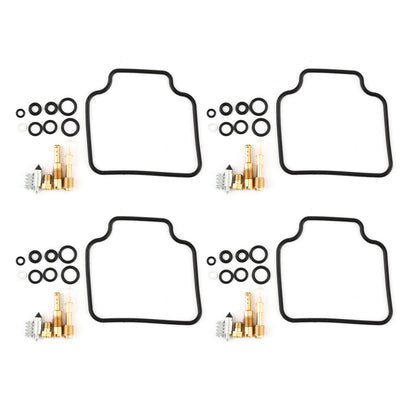 4PC Carburatore Carb Ricostruzione Kit di Riparazione e Galleggiante Per Honda 83-85 CB650SC Nighthawk Generico