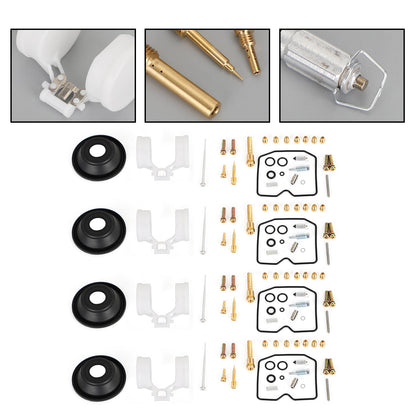 4X Carburatore Carb Rebuild Kit adatto per Kawasaki Zephyr ZR750-H / ZR-7 / ZR-7S Generico