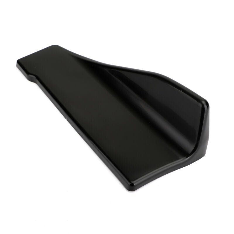 2pcs 35cm Gonna Spoiler Posteriore Labbro Estensione Rocker Splitter Winglet Wings Nero Generico