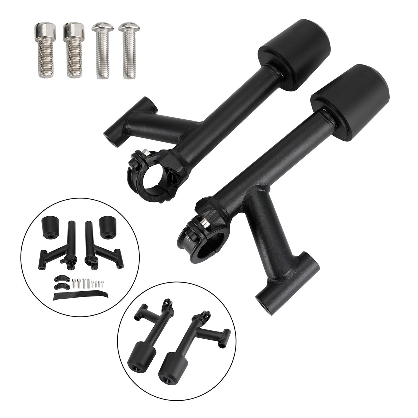 Rc390 Rc 390 2022-2024 Protezioni Paraurti Telaio Alluminio Nero