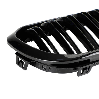 BMW Serie 1 F20 F21 2015-2017 Griglia doppio rene anteriore nero lucido