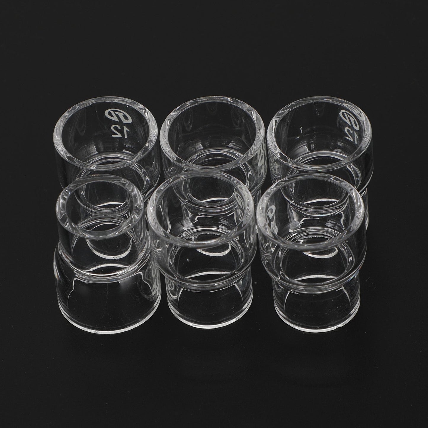 71PCS TIG Welding Torch Stubby Gas Lens #12 Pyrex Glass Cup Kit per WP-17/18/26