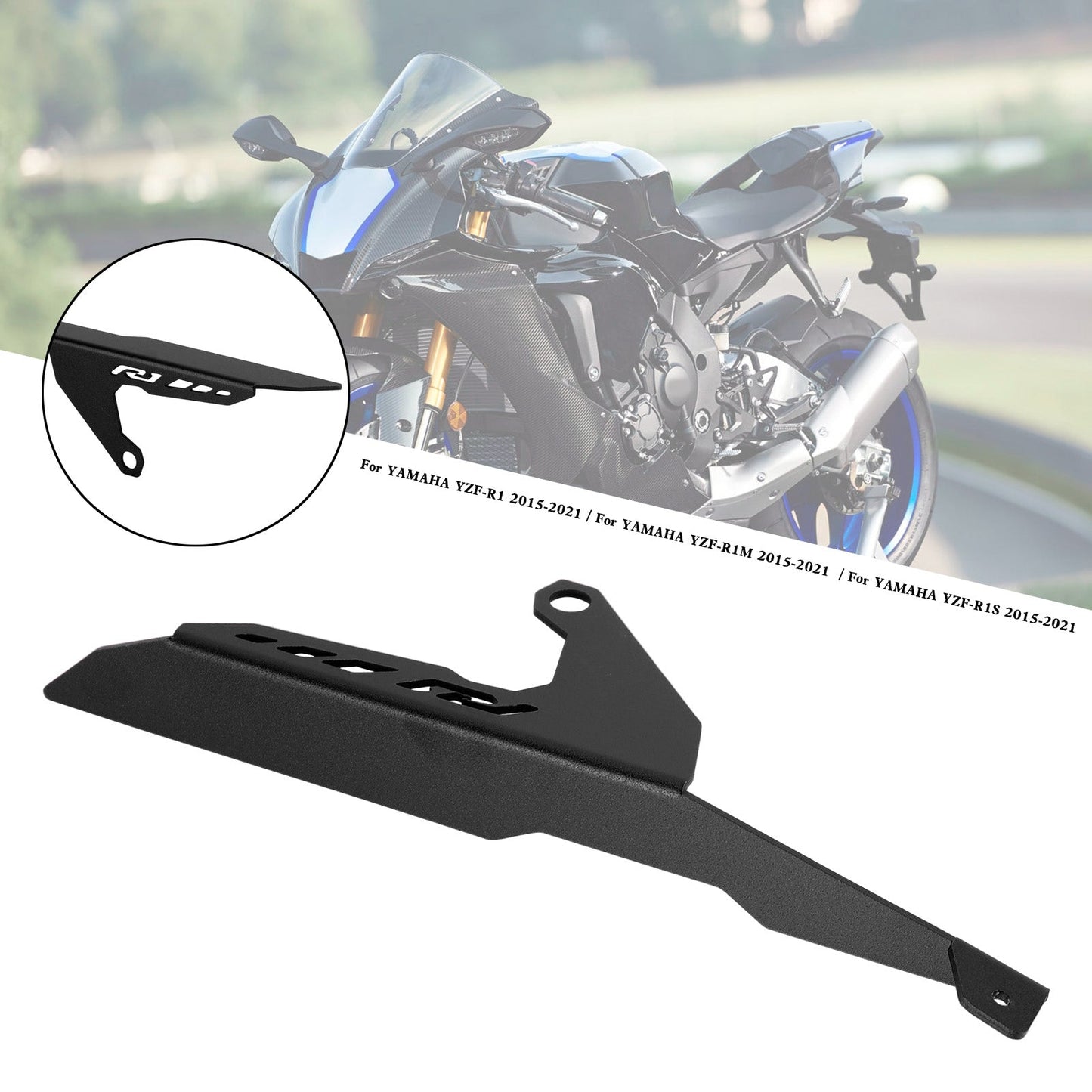 2015-2021 Yamaha YZF R1 R1M R1S Coperchio protezione catena corona