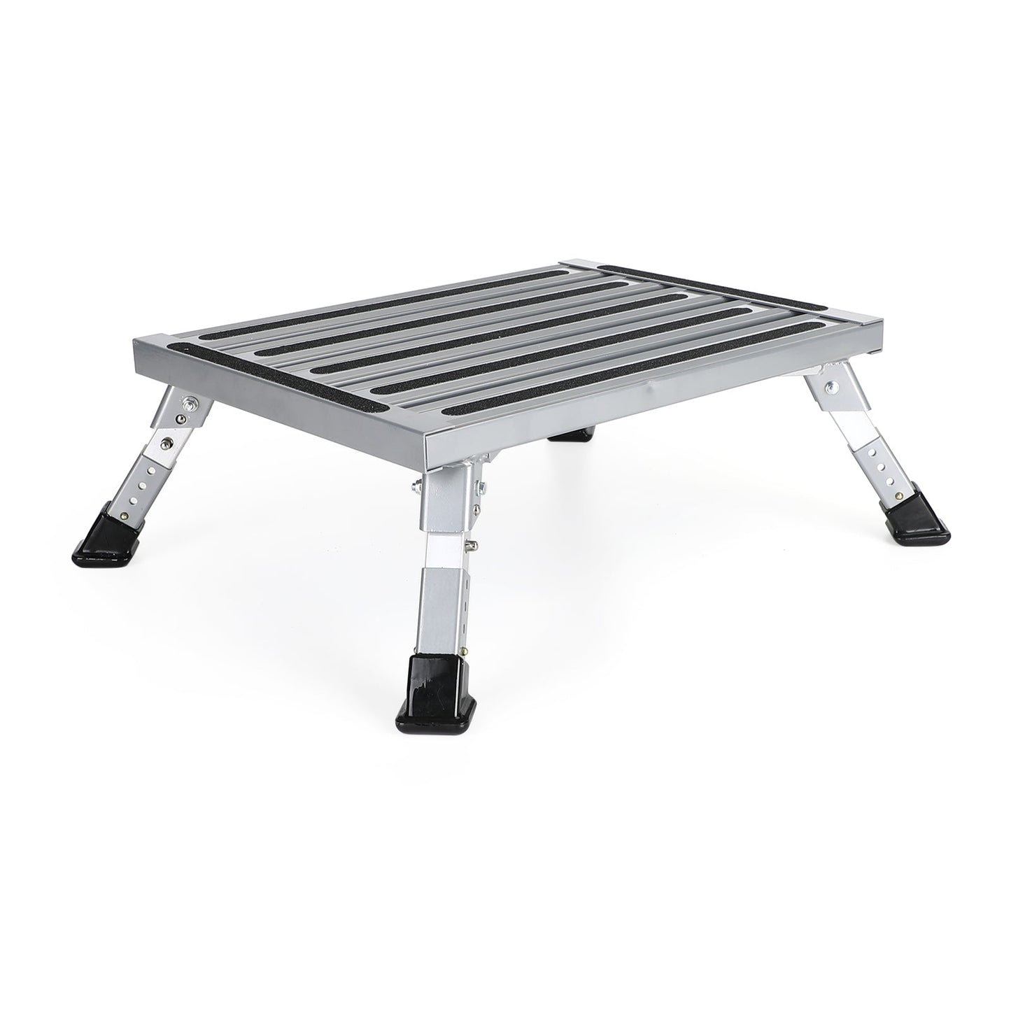 Piattaforma pieghevole in alluminio RV Step Stool Trailer Camper Scala da lavoro portatile