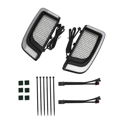 Tracer LED carenatura inferiore griglie inferiori luci per Electra FLH/T Road Glide Generico