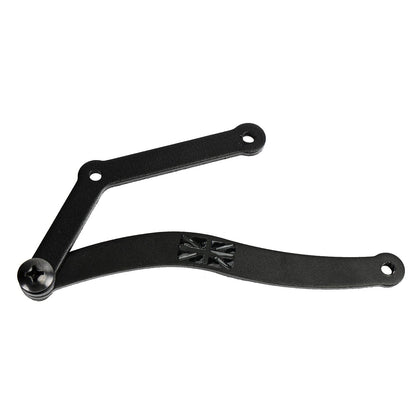 Supporto per cellulare da auto con rotazione a 360° per Mini Cooper R50 R52 R53 grigio