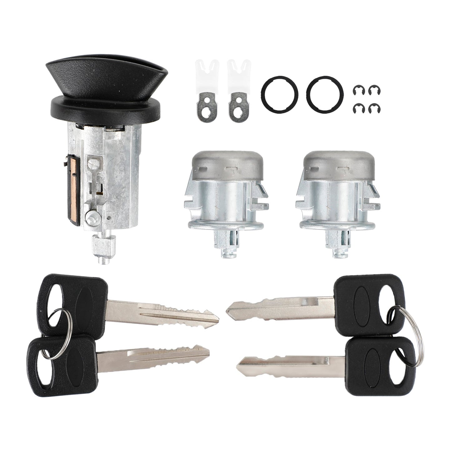 1997-2007 Ford F250 F350 F450 Accensione e cilindro serratura porta con 4 chiavi 703362