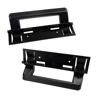 2 × Maniglia per porta del frigorifero per camper, impugnatura nera, hardware per Dometic 3316882900