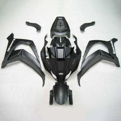 Amotopart Kawasaki ZX10R 2011-2015 Kit di rivestimento nero Matt