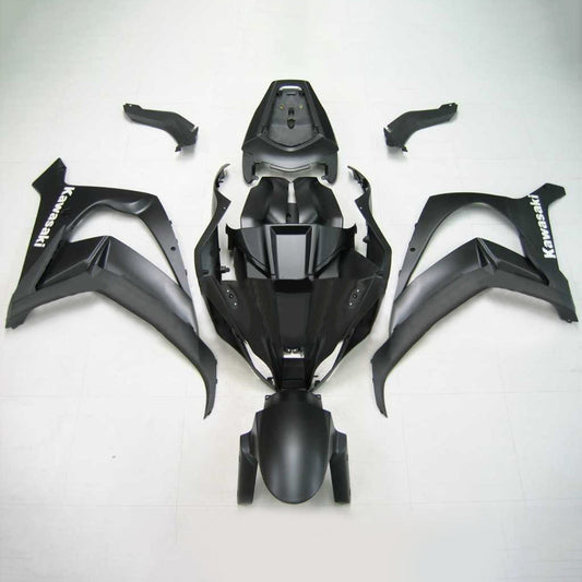 Amotopart Kawasaki ZX10R 2011-2015 Kit di rivestimento nero Matt