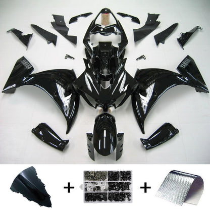 Amotopart Yamaha 2012-2014 YZF 1000 R1 Kit di rivestimento nero