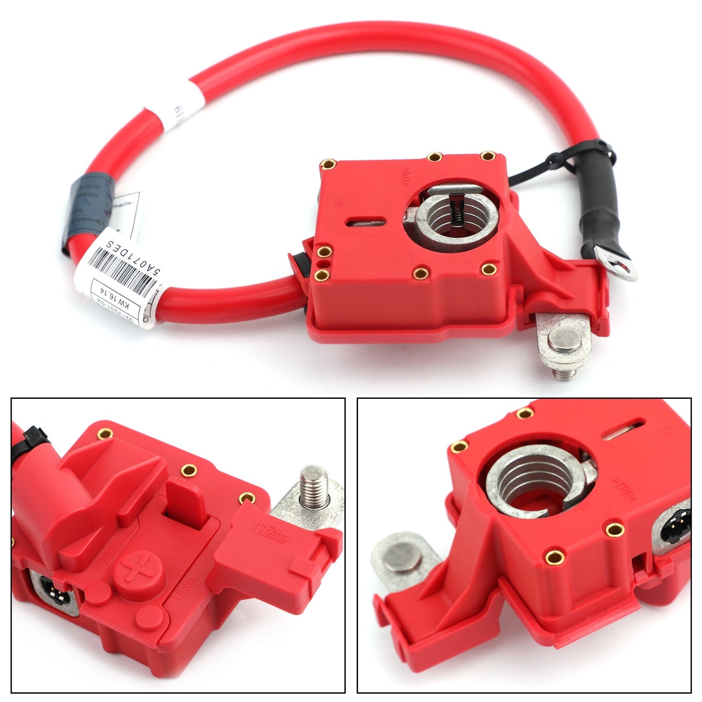 Nuovo terminale positivo al cavo della batteria per BMW E91 E90 61129217031 61126988974 61126938495 generico