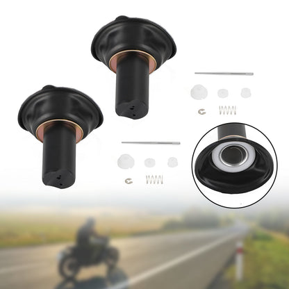 2x kit di riparazione del diaframma dello stantuffo del carburatore adatto per Yamaha XJR400 1993-2000 generico
