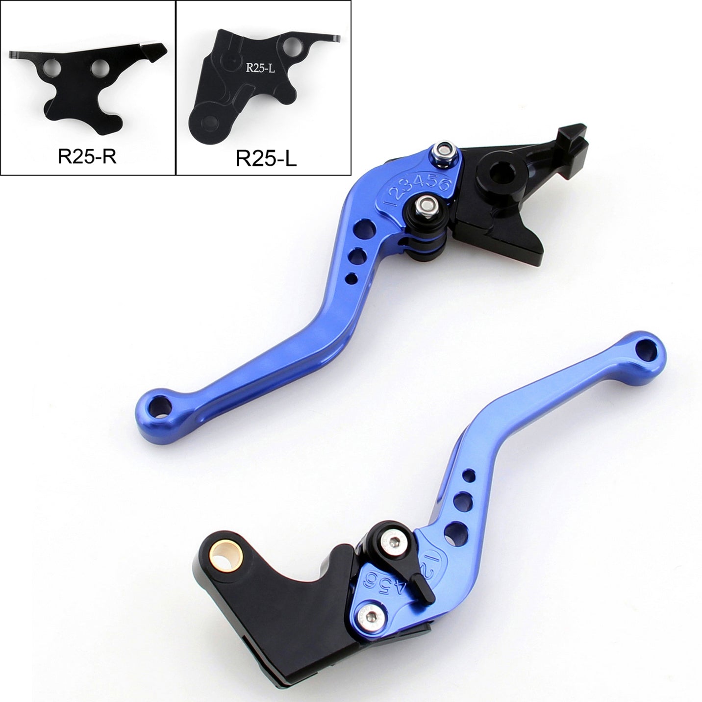 Leve freno frizione corte per Yamaha YZF R25 2014-2015/YZF R3 2015 generiche
