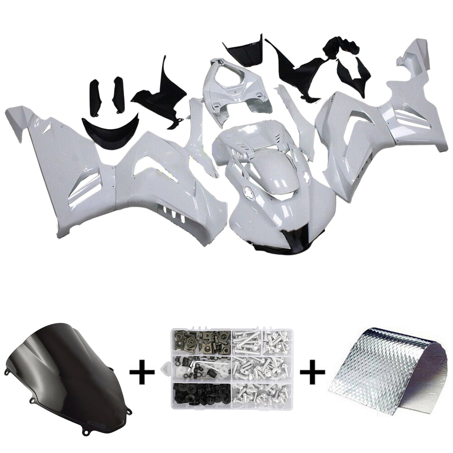 Amotopart Honda CBR1000RR-R 2020-2023 Kit Carenatura Carrozzeria Plastica ABS