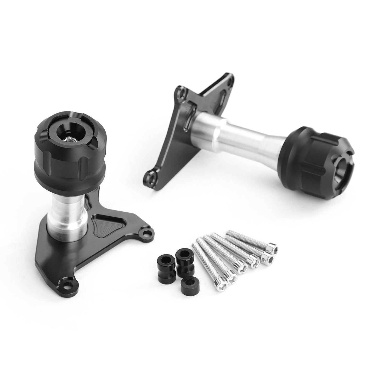KIT TAMPONI PARATELAIO DEFENDER NERO per Honda MSX125 MSX125SF Grom 2013-2020