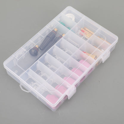 40Pcs TIG Welding Torch Stubby Gas Lens Kit tazza in vetro Pyrex per WP-17/18/26