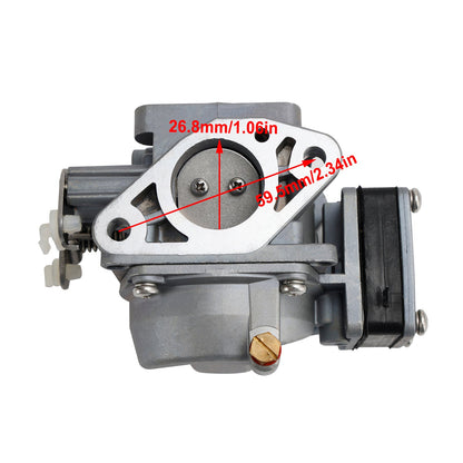 Carburatore Carb adatto per motore fuoribordo TOHATSU 9.8HP a 2 tempi 3B2-03200-1