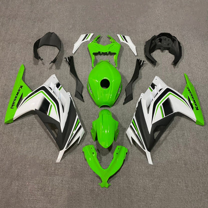 Amotopart Kawasaki EX300/Ninja300 2013-2017 Kit carena Carrozzeria Plastica ABS