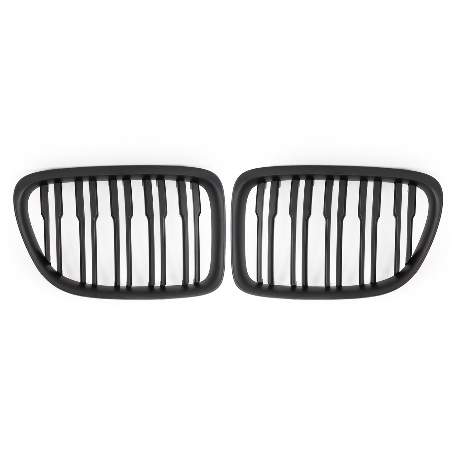 Nero opaco Dual Slats Front Hood Rene Griglia Griglia Fit BMW X1 E84 2009-14 SUV