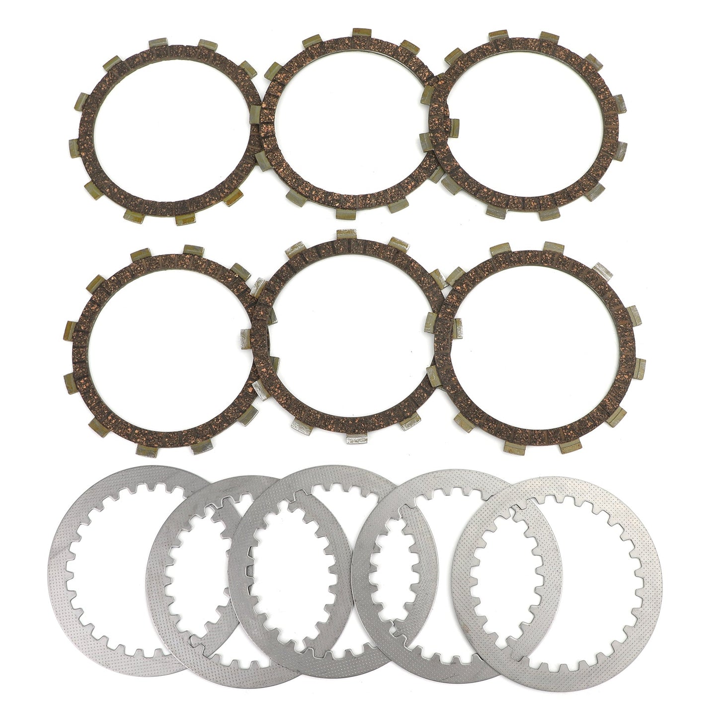 Kit frizione in acciaio e dischi di attrito adatti per Yamaha SR250 G/H/TH TT250 XT250 G/H generico