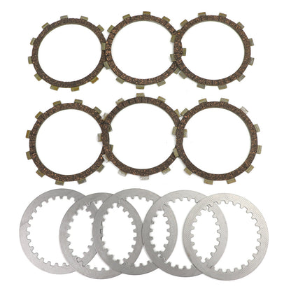 Kit frizione in acciaio e dischi di attrito adatti per Yamaha SR250 G/H/TH TT250 XT250 G/H generico