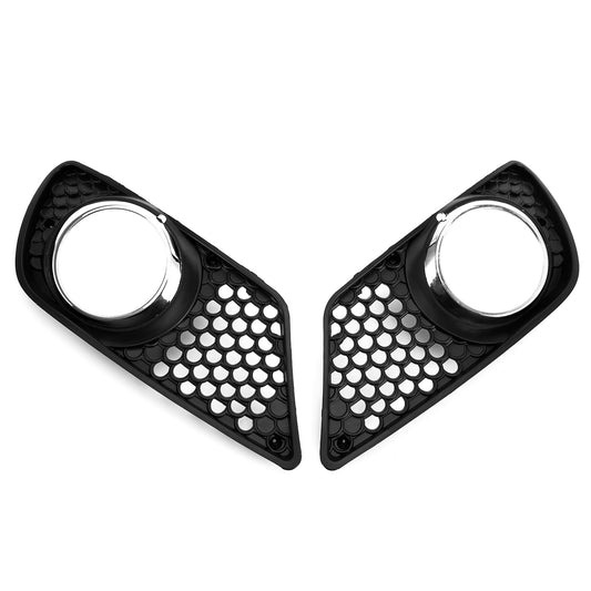 Coppia paraurti anteriore fendinebbia set di griglie per Mercedes Benz Classe C W204 2008-2010 generico