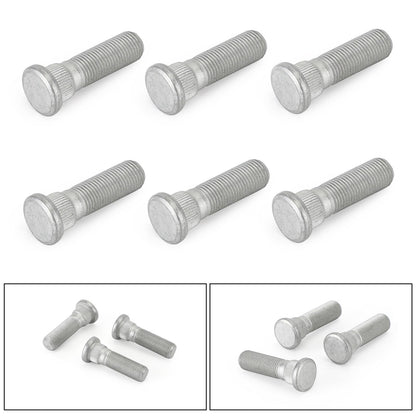 6pcs kit perno ruota anteriore adatto per Nissan Patrol GQ Y60 GU Y61 MQ Ford Maverick generico