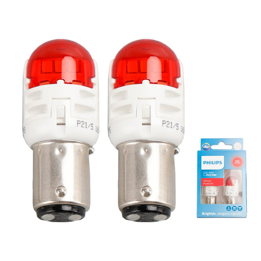 Per Philips 11499RU60X2 Ultinon Pro6000 LED-RED P21/5W Rosso intenso 75/15lm