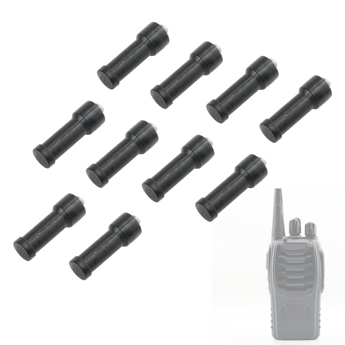 Antenna corta per autoradio da 40 mm 400-470 MHZ SMA-femmina per HYT TC-268 TC-268S TC-368