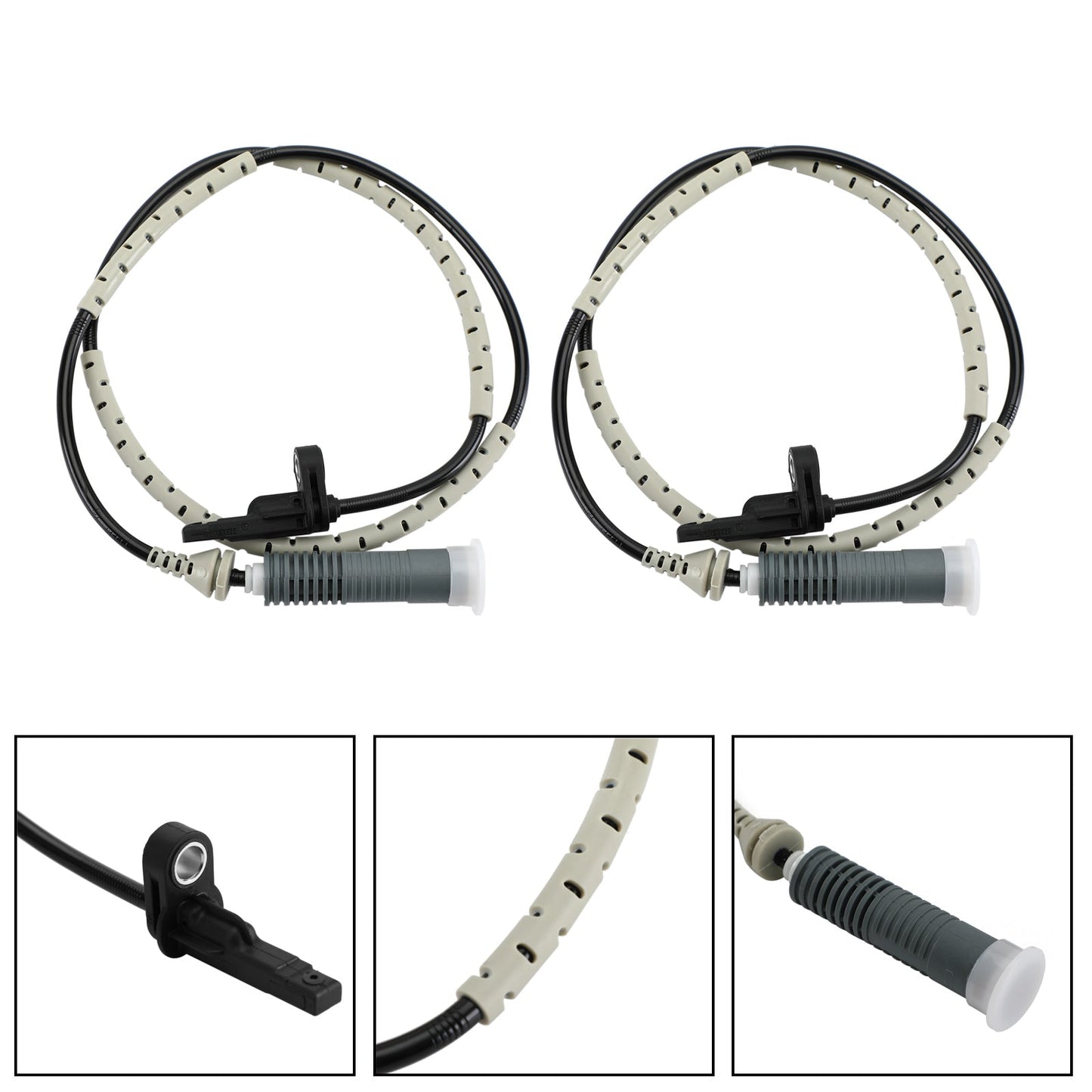 Posteriore L&amp;R ABS Sensore di Velocità 34526785022 per BMW Serie 1 3 E81 E90 E91 130i 330i Generico