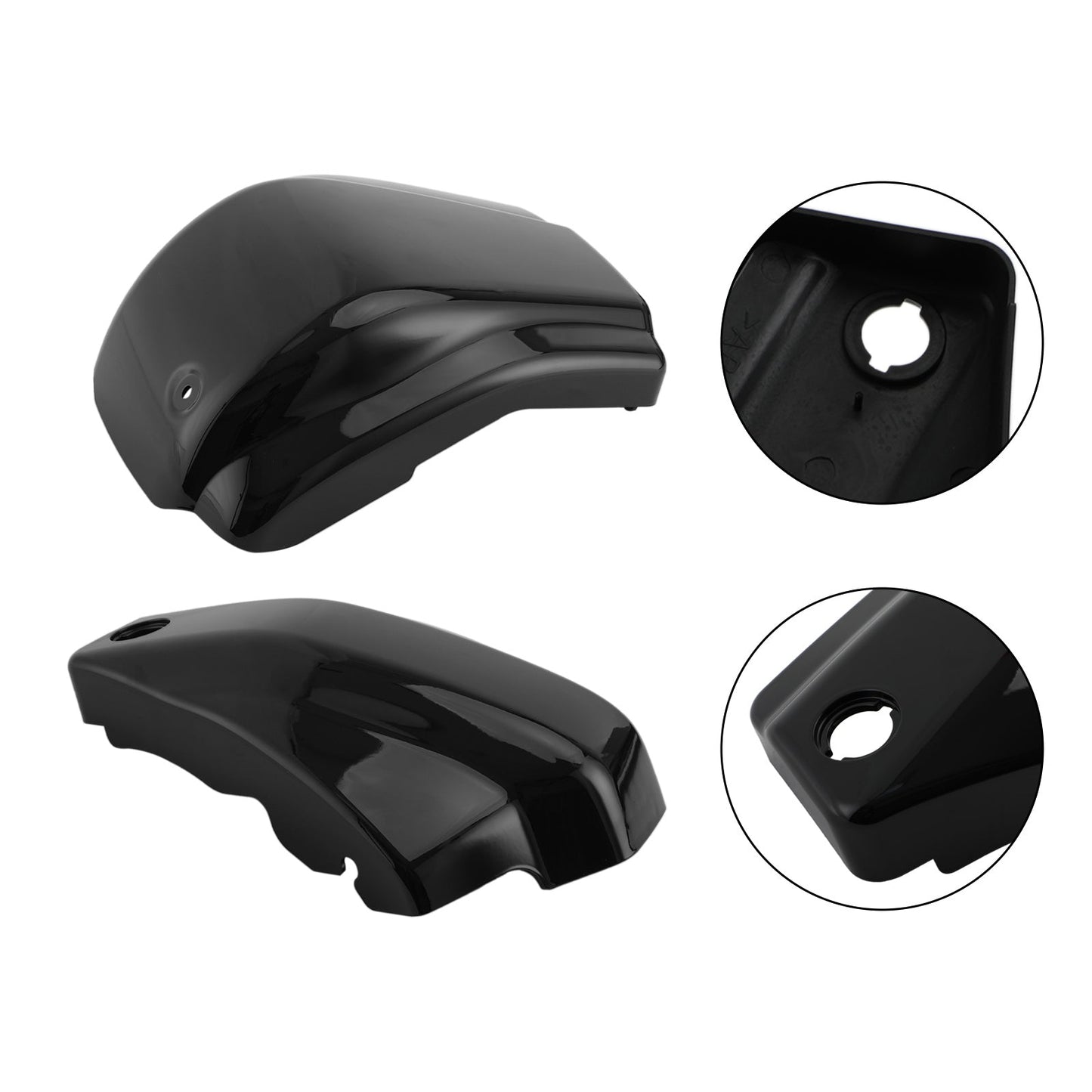Coperchio laterale batteria Yamaha V-STAR 1100 XVS1100 Classic 1999-2011