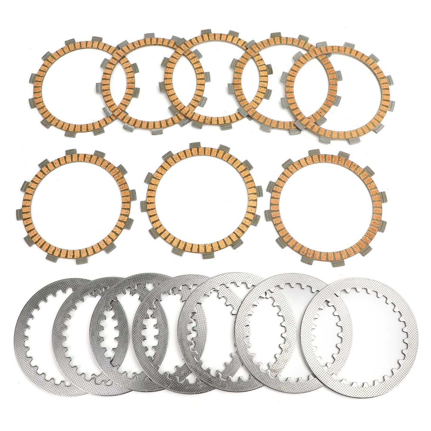 Kit frizione in ferro e dischi di attrito adatti per Yamaha YZF R6 YZF600 YZF R6S YZF600 Generico