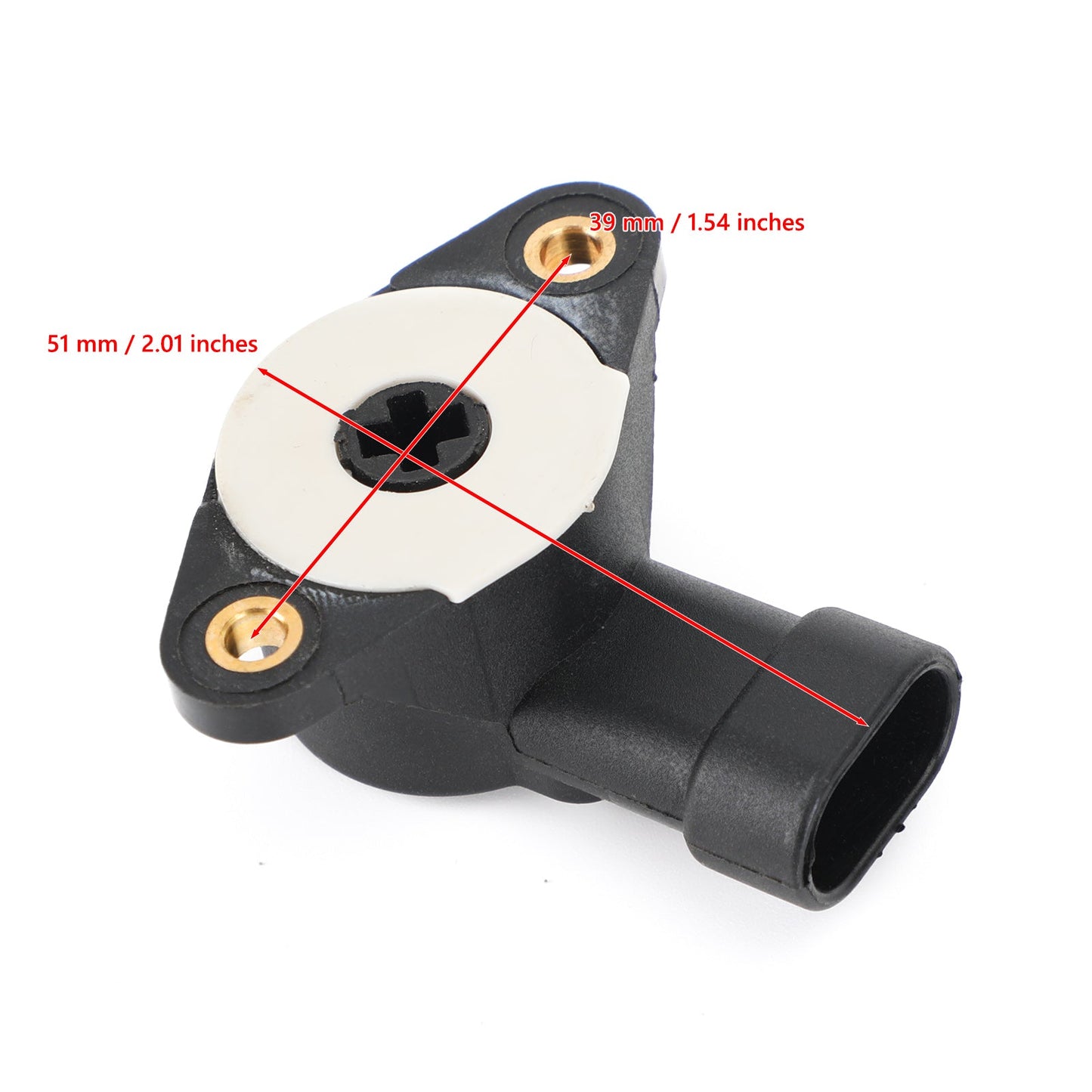 Sensore di posizione dell'acceleratore adatto per carrelli elettrici EZGO RXV 2008-Up 600019 Generico