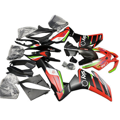 Amotopart Aprilia RSV4 1000 2009-2015 Kit Carena Carrozzeria Plastica ABS