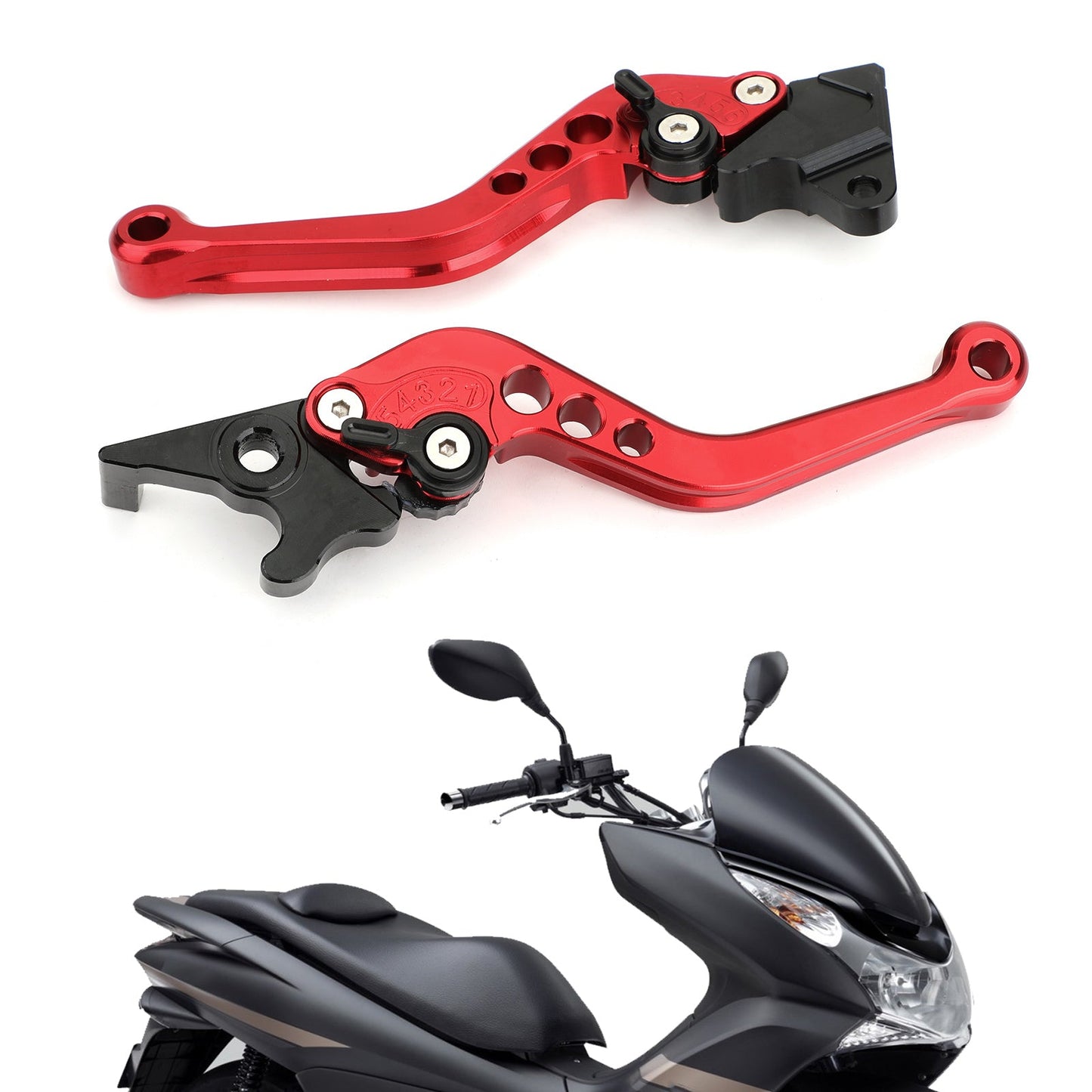 Leve freno frizione per HONDA PCX 125 Argento Generico