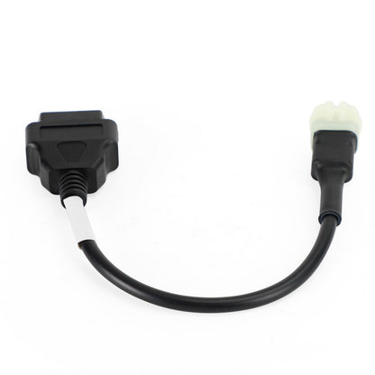 Le migliori offerte per Kawasaki Moto Scooter ATV cavo OBD2 6 pin adattatore spina diagnostica