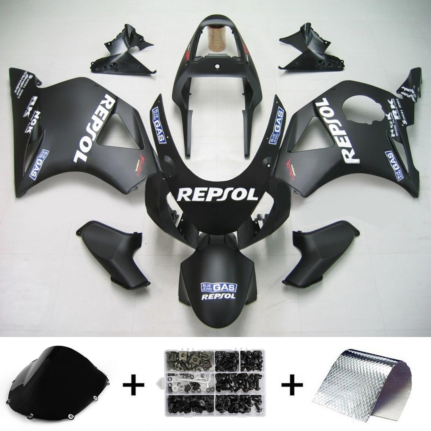 Amotopart Honda CBR954 2002-2003 Set di travestimento