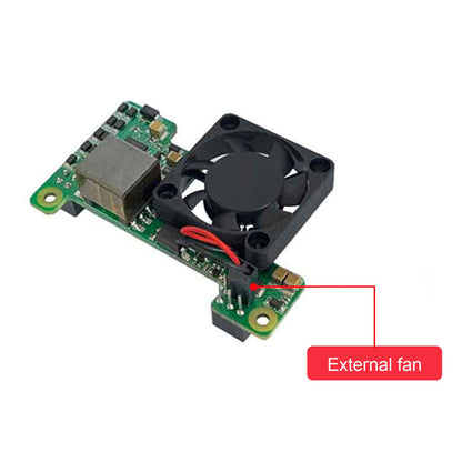 Il modulo di espansione alimentatore Ethernet Raspberry Pi Poe supporta 3B+/4B con ventola