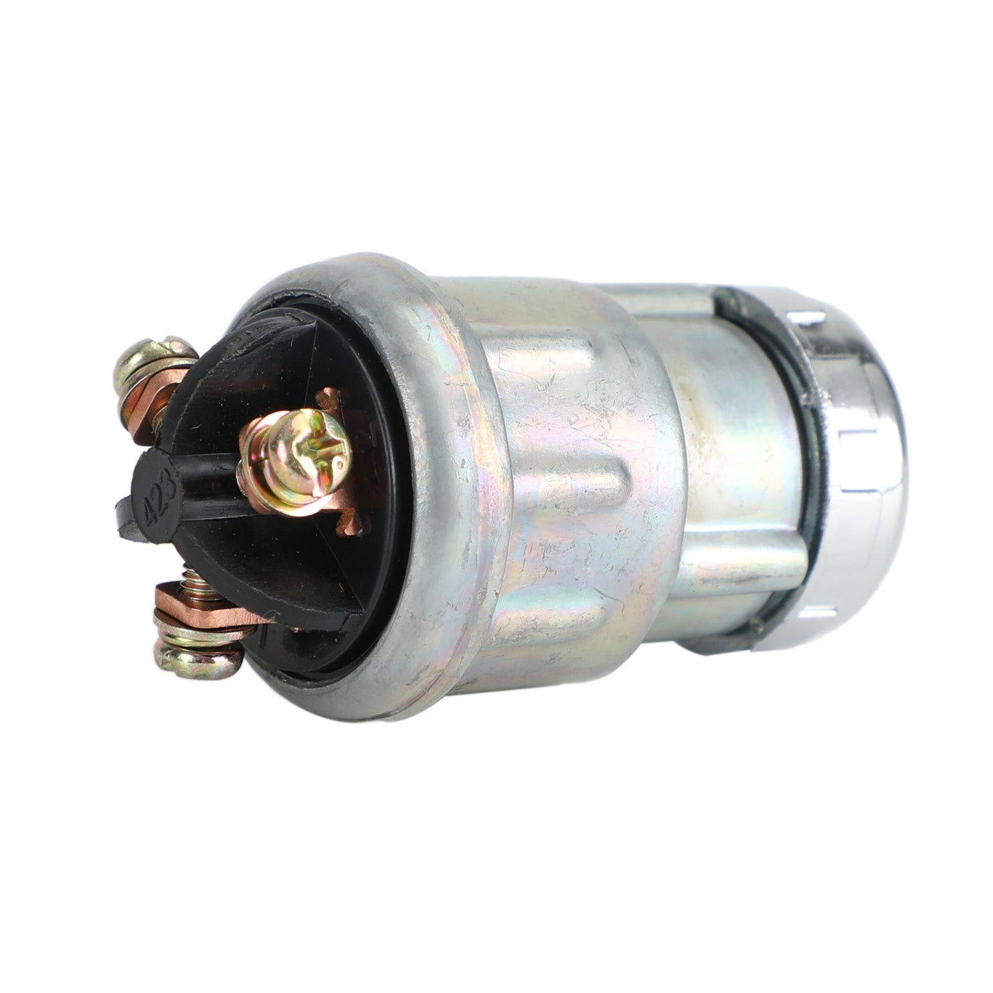 Interruttore a chiave per cilindro di accensione universale Copertura impermeabile 12V 2 chiavi per auto moto barca