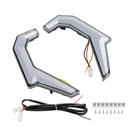 Luci d&#39;accento Fang degli indicatori di direzione UTV per Polaris RZR XP 4 1000 / S 4 900 2014-2020