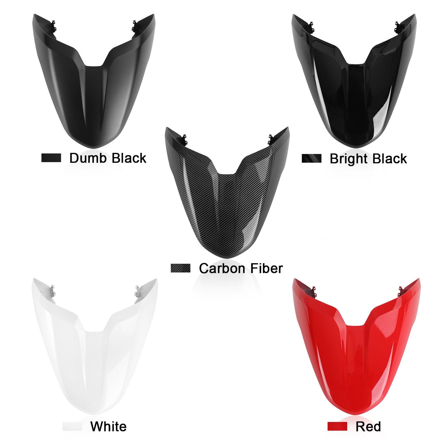 Carenatura coprisella passeggero posteriore/sellino per Ducati Monster 797 821 1200 Generico