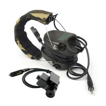 Cuffie CS con riduzione del rumore e pickup audio H60 per Hytera PD600 PD602 PD602g PD605