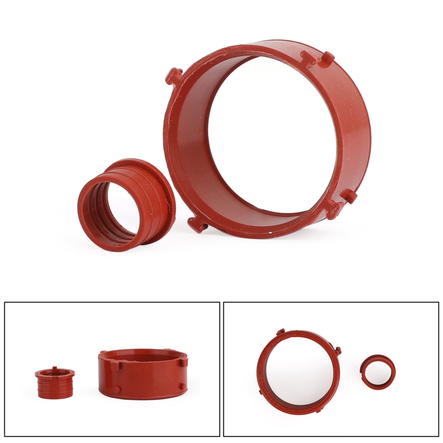 Areyourshop 2PCS Air Duct Seal per turbocompressore 6420940480 6420940580 Fit Mercedes generico