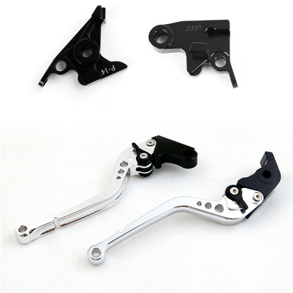 Leva freno frizione lunga adatta per Trident 2022 Bonneville T120/T100 2016-2019 Generico