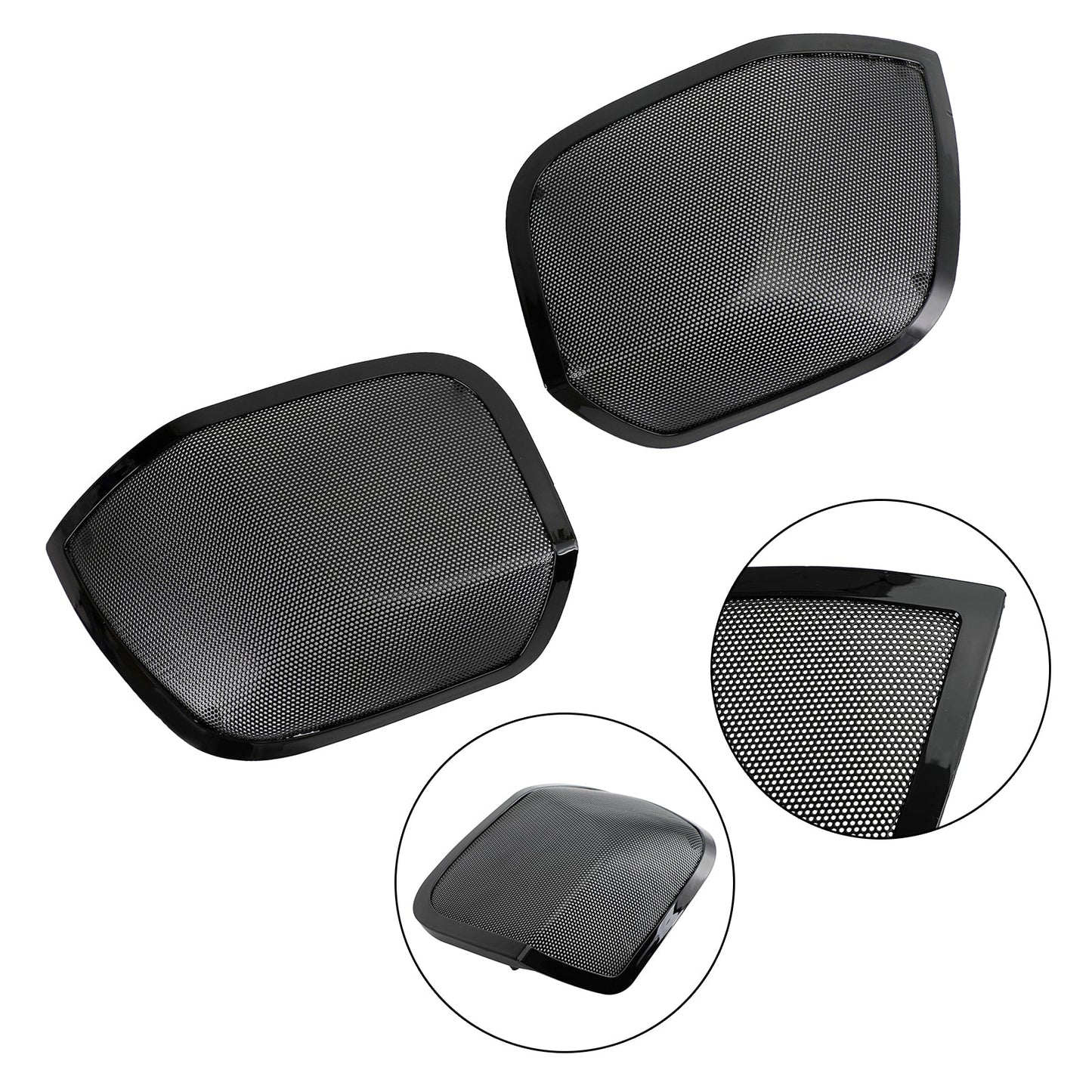 2014-2022 Touring Road King Glide Bisaccia Coperchio Altoparlante Griglia 5"X7"