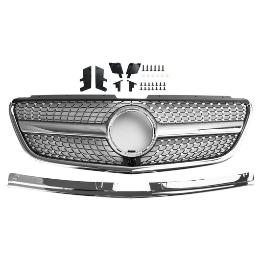 Mercedes Vito W447 2015-2019 GT Stlye Diamond Griglia per paraurti anteriore