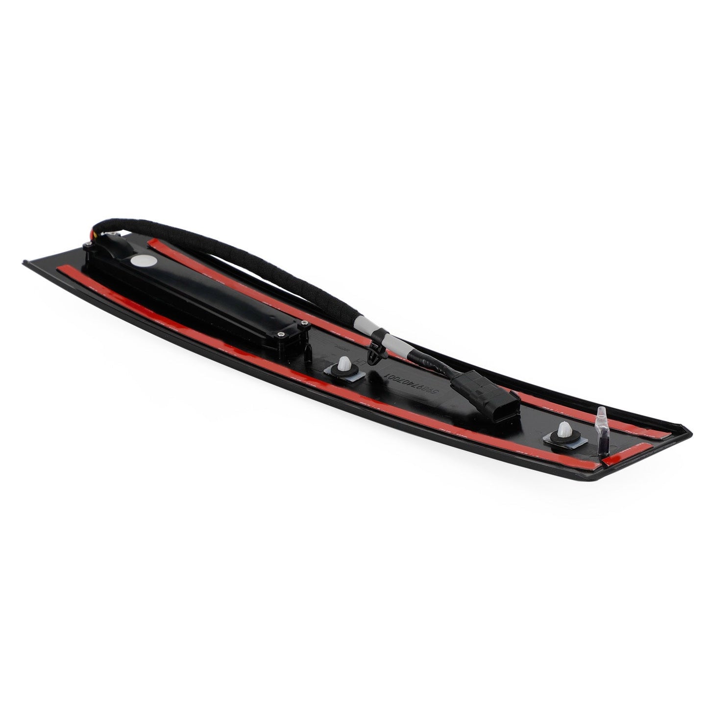 Ford Explorer 11-2019 Rivestimento della modanatura del montante della tastiera della portiera lato guida sinistro