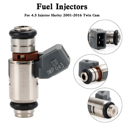 Iniettore carburante 27609-01B Per iniettore 4.3 Harley 2001-2016 Twin Cam